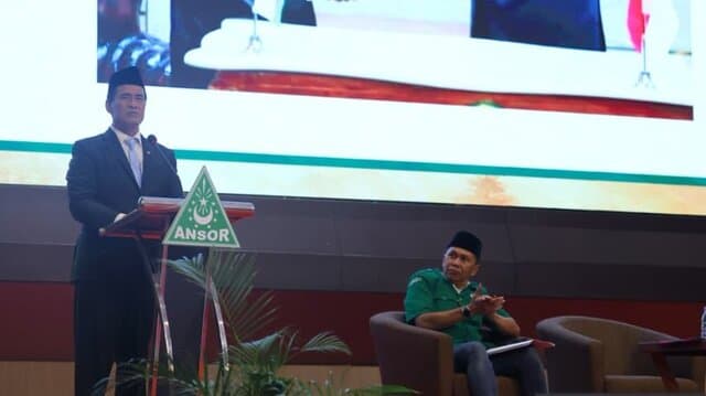 Mentan Amran Bakar Semangat Warga GP Ansor untuk Swasembada Pangan