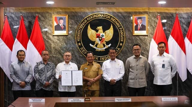 Mentan Ikut Teken SKB Percepatan Infrastruktur Pascapanen, Pastikan Hasil Petani Terserap Maksimal