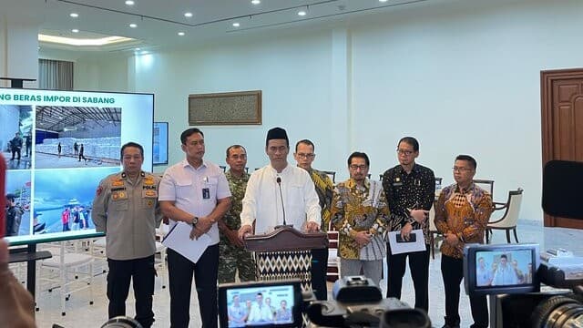 Sebelum Segel 250 Ton Beras Ilegal, Mentan Amran Sudah Koordinasi dengan Gubernur Aceh