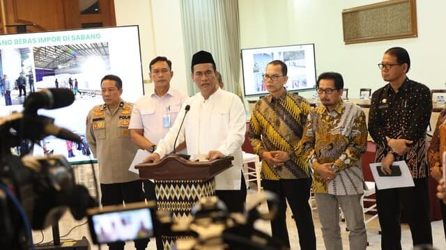 Mentan Amran: Aceh Surplus Beras 871.000 ton, Tidak Perlu Impor