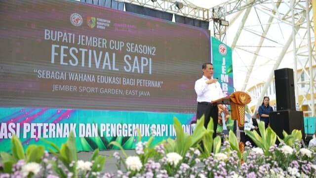 Dalam Festival Sapi APPSI di Jember, Mentan Amran Dorong Kemandirian Daging Nasional