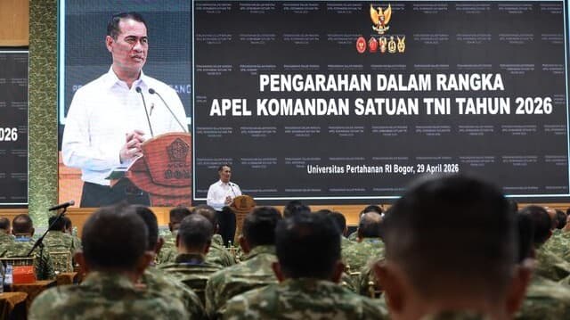 Di Hadapan Jajaran TNI, Mentan Amran Sebut Ketahanan Pangan Tercapai Berkat Sinergi dan Disiplin Prajurit