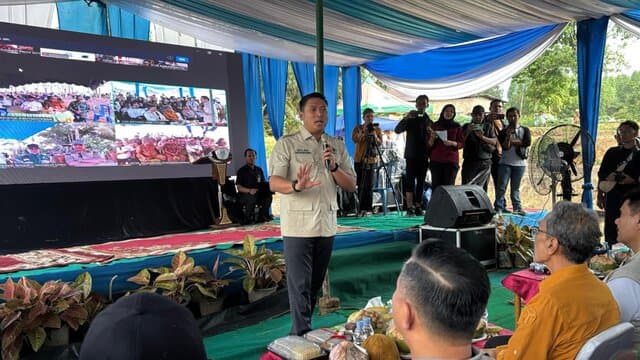 Dari Jambi, Wamentan Sudaryono Pimpin Tanam Padi Serentak di 16 Provinsi Hadapi El Nino