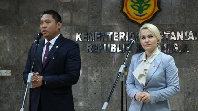 Wamentan Sudaryono Terima Wamentan Polandia, Perkuat Kolaborasi Pangan Hadapi Dinamika Global