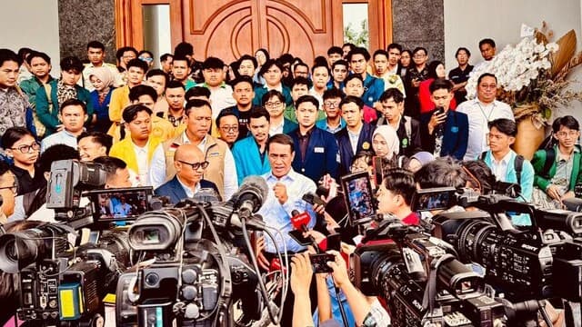 118 Badan Eksekutif Mahasiswa dan Mentan Amran Bertemu Berdialog Program Prioritas Pemerintah
