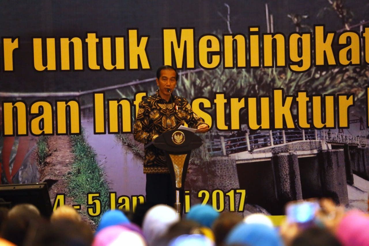 Jokowi Apresiasi Pembangunan Pertanian Penuhi Target