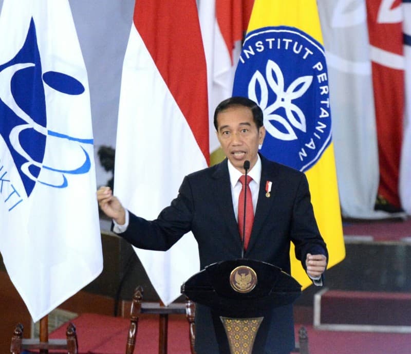 Presiden Dorong Lulusan IPB Memajukan Sistem Pertanian Indonesia