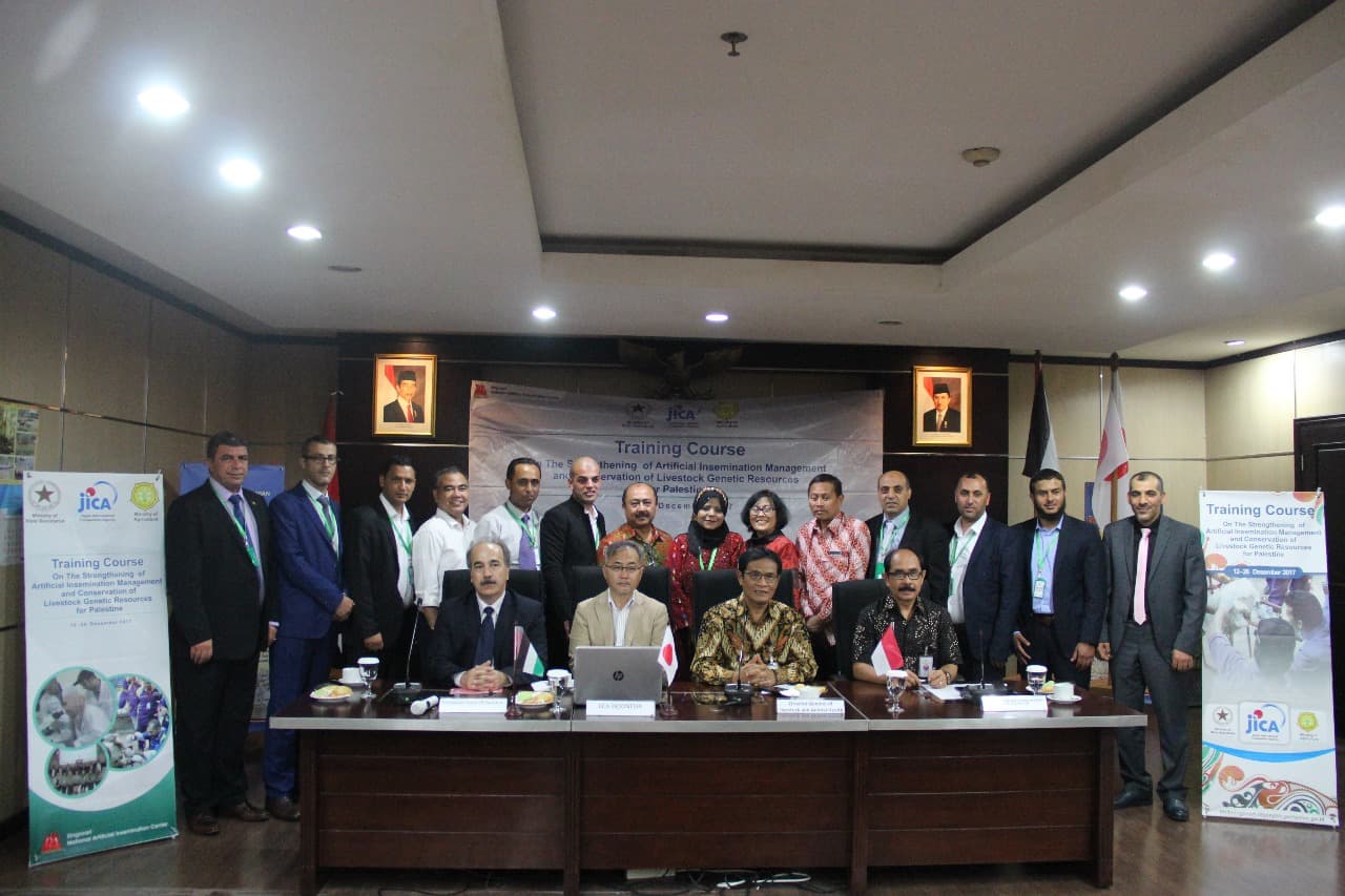 Palestina Apresiasi Indonesia Dalam Penerapan Teknologi IB Pada Ternak