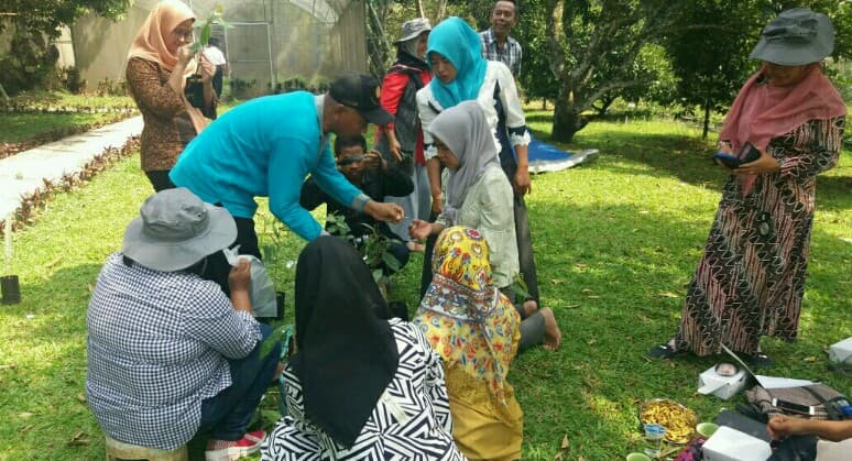 Wanita Tani dari 10 Kecamatan Kab.Serang Dilatih Urban Farming