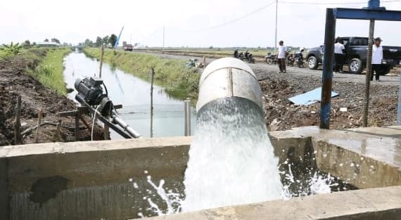 Mengenal Polder Mini, Sistem Pengelolaan Air Lahan Rawa di HPS 2018
