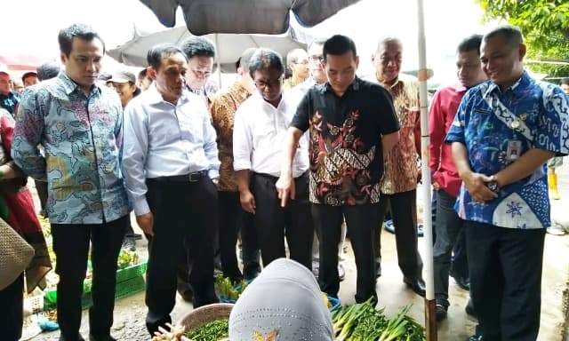 Komisi IV DPR-RI dan Kementan Pantau Harga Pangan Pokok di Palembang