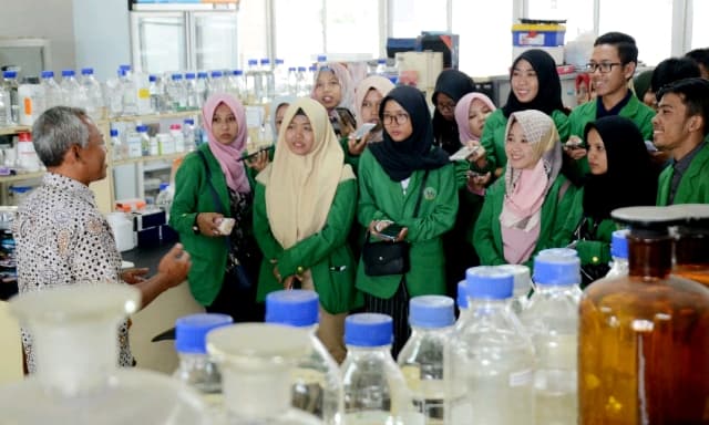 Ratusan Mahasiswa IAIN Syekh Nurjati Cirebon Kunjungi BB Biogen