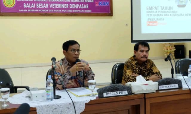 Kementan Targetkan Bali Bebas dari Rabies dan Jembrana