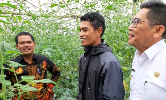 Bersama Petani Milenial, Kementan Fokus Mendukung Para Petani Sayur Cianjur Maju