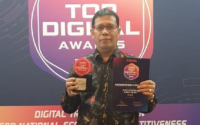 Kementan Raih Penghargaan Top Digital Implementation 2019