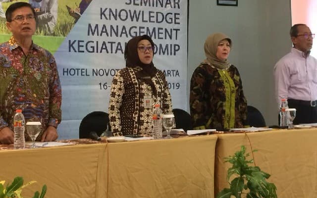 Workshop Knowledge Management Kegiatan IPDMIP Sosialisasikan Keberhasilan Proyek Di Tiap Daerah