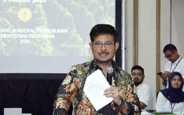 Mentan Syahrul Dorong Eksportir Pertanian untuk Buka Lapangan Kerja