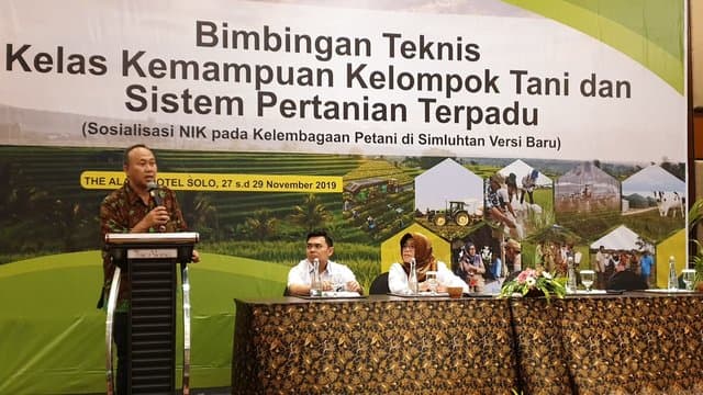 Pusat Penyuluhan Pertanian Gelar Bimbingan Teknis Kelas Kemampuan Kelompok Tani dan Sistem Pertanian Terpadu di Solo Jawa Tengah