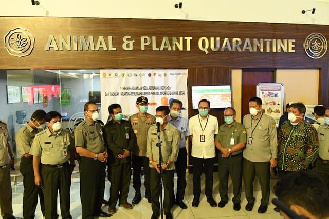 Cegah Virus Corona Masuk Indonesia, Karantina Pertanian Diperketat