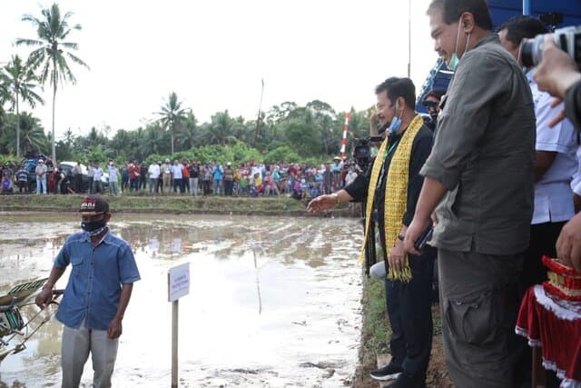 Gubernur Maluku Utara Gembira Mentan SYL Semangati Petani