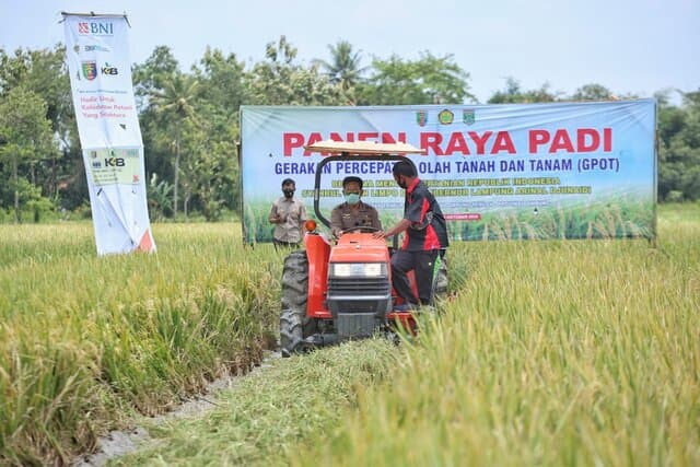 Mentan SYL Puji Lampung Sebagai Penyumbang Pangan Nasional