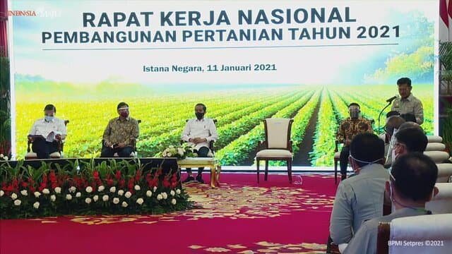 Jokowi Minta Pembangunan Pertanian Jadi Perhatian Bersama