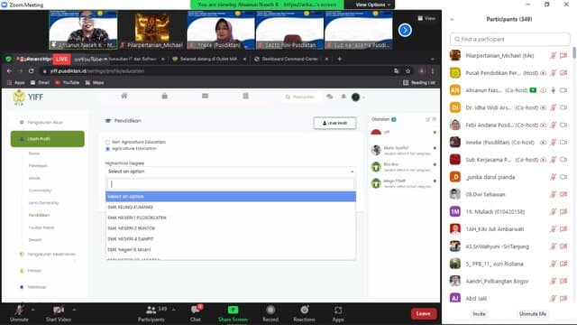 Launching Aplikasi Outlet Milenial Indonesia Agropreneurs (MIA)