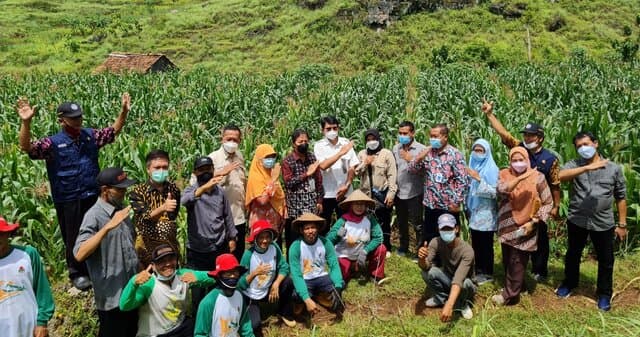 Kementan Dukung Petani Gunung Kidul Membuat Benih Jagung Hibrida Sendiri
