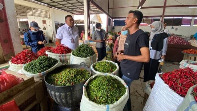 Tim Kementan Keliling Pasar di Aceh Pantau Stabilitas Pangan