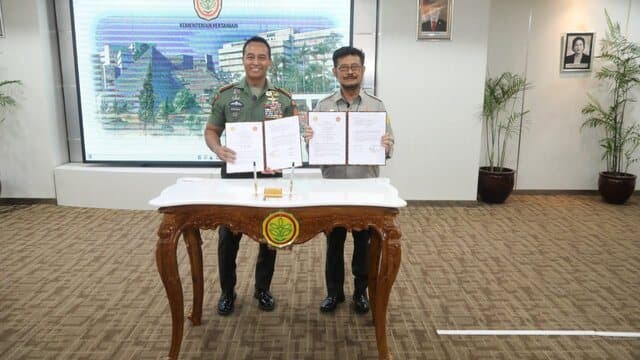 Panglima TNI Apresiasi Kinerja Kementan Dalam Meningkatkan Produksi Pangan Nasional