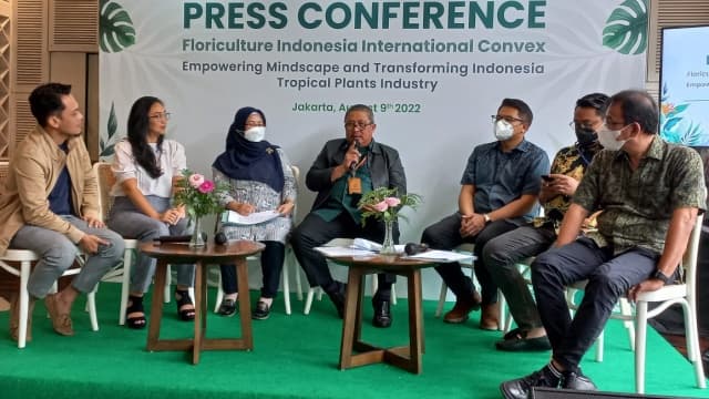 Bisnis Ekspor Tanaman Hias Semakin Menggeliat, Kementan Dukung Pameran Florikultura Indonesia