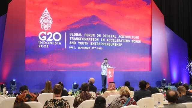 Buka Global Forum AMM G20, Mentan SYL Ajak Dunia Implementasikan Pertanian Digital