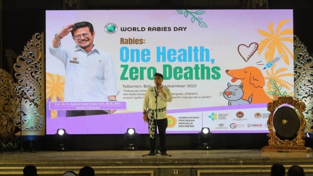 Jelang KTT G20, Kementan Perkuat Pengendalian Rabies di Bali