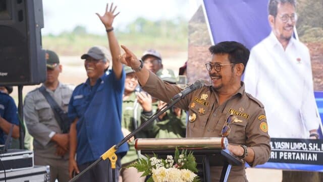 Mentan SYL Kick Off  Kawasan Pertanian Terpadu Samosir, Sumut