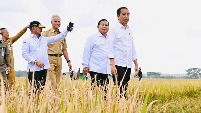 Mentan SYL Dampingi Presiden Memulai Panen Raya Nusantara Dari Kebumen