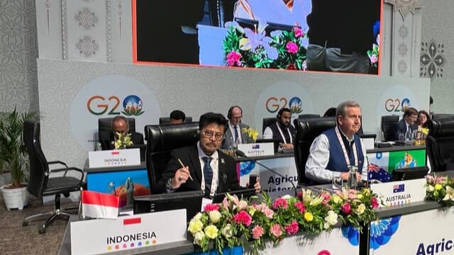 Mentan Ajak Negara G20 Perkuat Kolaborasi Hadapi Tantangan Global