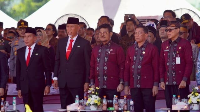 Penas XVI di Padang,  Presiden Jokowi dan Mentan Mendapat Apresiasi dari Petani