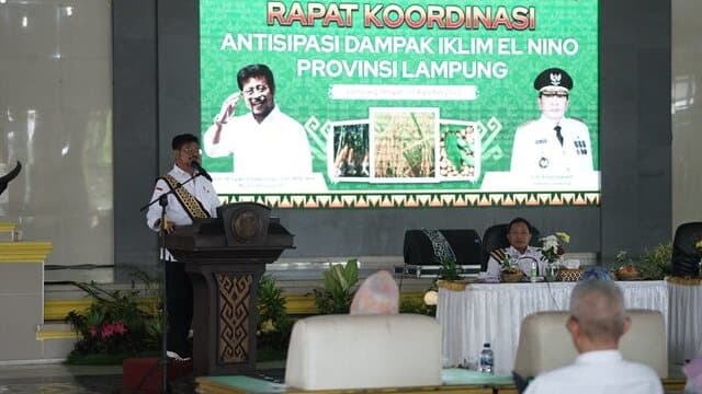 Mentan SYL ke Pemprov Lampung: Segera Percepat Tanam Antisipasi Dampak El Nino