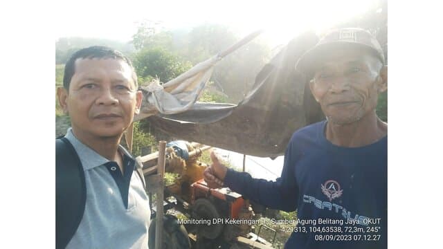 Pemantauan Sebagai Salah Satu Upaya Antisipasi Kekeringan di Kecamatan Belitang Jaya Kabupaten Oku Timur