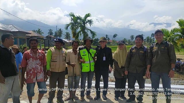 Aksi Tanggap Kementan Pasca Banjir di Kab. Aceh Tenggara