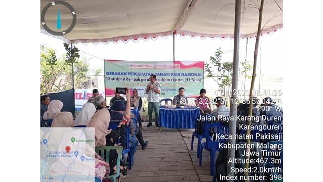 Gerakan Tanam Padi, Antisipasi El Nino di Kab. Malang, Jawa Timur