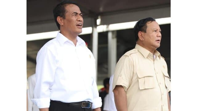 Prabowo: Mentan Baru 2 Bulan Menjabat Sudah Berbuat Luar Biasa Untuk Petani Indonesia