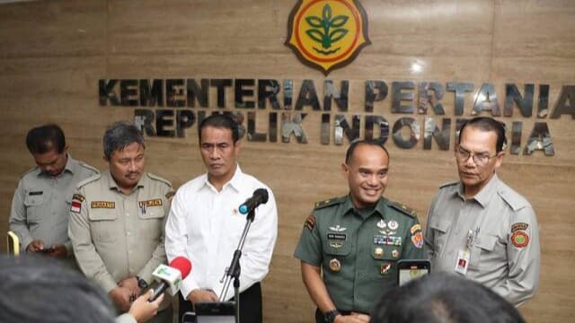 Andi Amran: Sinergi Kementan-TNI Perkuat  Produksi Melalui Optimasi Lahan dan Pompanisasi