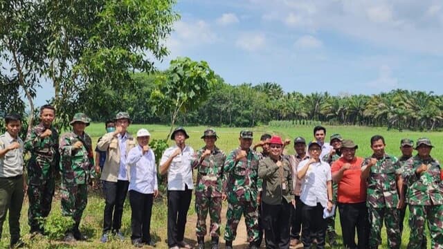 Kementan – TNI Bersinergi Wujudkan Lampung Jadi Sentra Produksi Beras Nasional