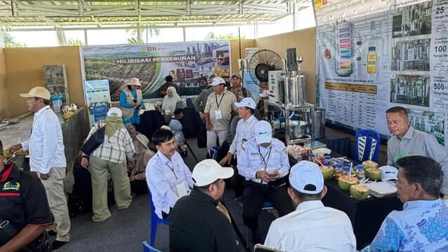 Warehouse Hilirisasi Perkebunan Diserbu Pengunjung PENAS XVII, Penasaran Bioreaktor CPO Jadi B100
