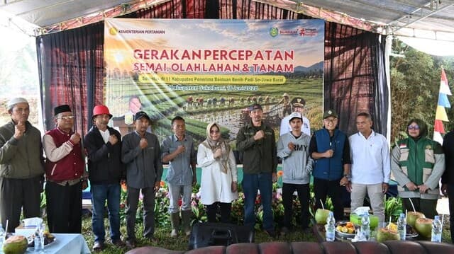 Hadapi Kemarau 2026, Kementan Genjot Percepatan Semai, Olah Lahan dan Tanam Padi di Kabupaten Sukabumi