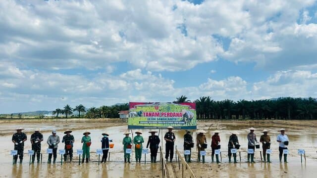 Drone Turun ke Sawah Konawe, Kementan Uji Pertanian Modern untuk Kejar Swasembada Pangan
