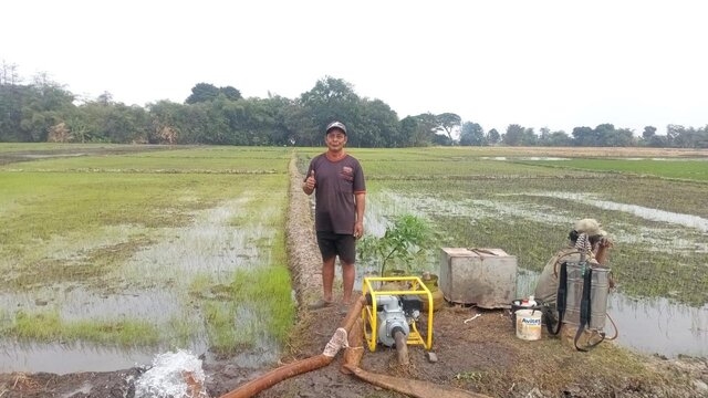 Jaga Produksi Pangan, Kementan Optimalkan Ratusan Pompa Air di Tegal